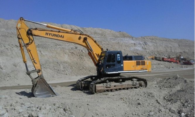 بیل مکانیکی زنجیری هیوندا500