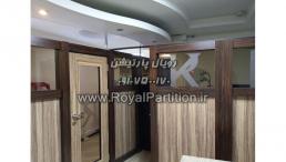 پارتیشن دو جداره ام دی اف mdf,اجرای پارتیشن دو جداره ام دی اف 