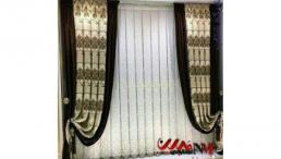 آستری پرده کارین تکس و حریر ساده