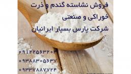 فروش نشاسته خوراکی و صنعتی گندم ، ذرت و سیب زمینی و تاپیوکا